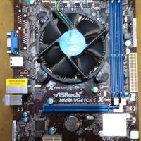 SCHEDA MADRE ASROCK H61M-VG04 + CELERON G1620