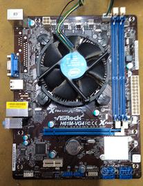 SCHEDA MADRE ASROCK H61M-VG04 + CELERON G1620