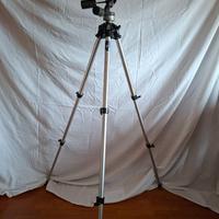 Cavalletto Manfrotto 190 + testa Manfrotto 141rc