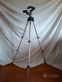 Cavalletto Manfrotto 190 + testa Manfrotto 141rc
