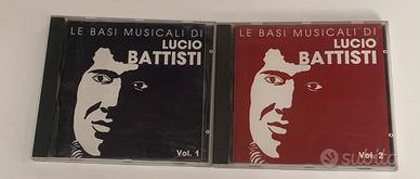 2 CD le Basi Musicali di Lucio Battisti Vol 1 e 2