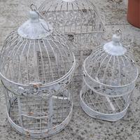 Tre gabbie x uccellini .