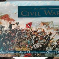 PITTORE GUERRA CIVILE AMERICANA