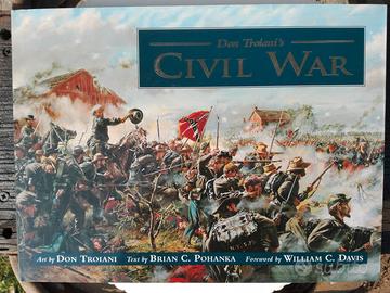 PITTORE GUERRA CIVILE AMERICANA