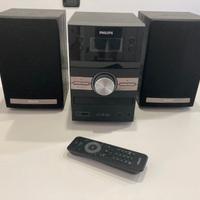 Stereo CD + mp3 e casse Philips