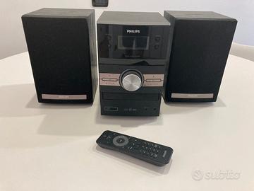 Stereo CD + mp3 e casse Philips