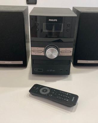 Stereo CD + mp3 e casse Philips