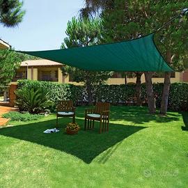 Tenda a Vela Quadrata mt 3,60 x 3,60 mt