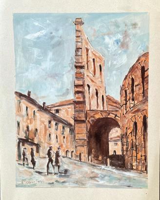 Stampa riproduzione "Arena di Verona"