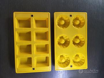 Set 2 Stampi Silicone Pasticceria Gialli