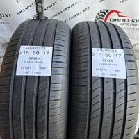 2 PNEUMATICI 215/60 R17 NEXEN ESTIVE 90%