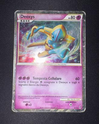 Deoxys Holo Richiamo delle Leggende - Shiny Legend