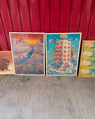 quadri puzzle mordillo