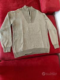 Maglioncino L Wrangler uomo beige