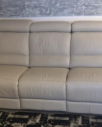 Divano in pelle 3 posti poltronèsofa
