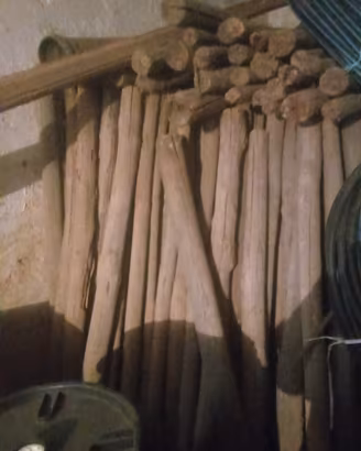 pali in legno 