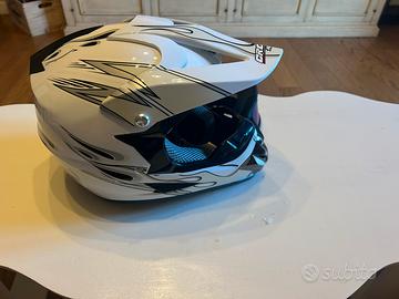 Casco integrale bianco