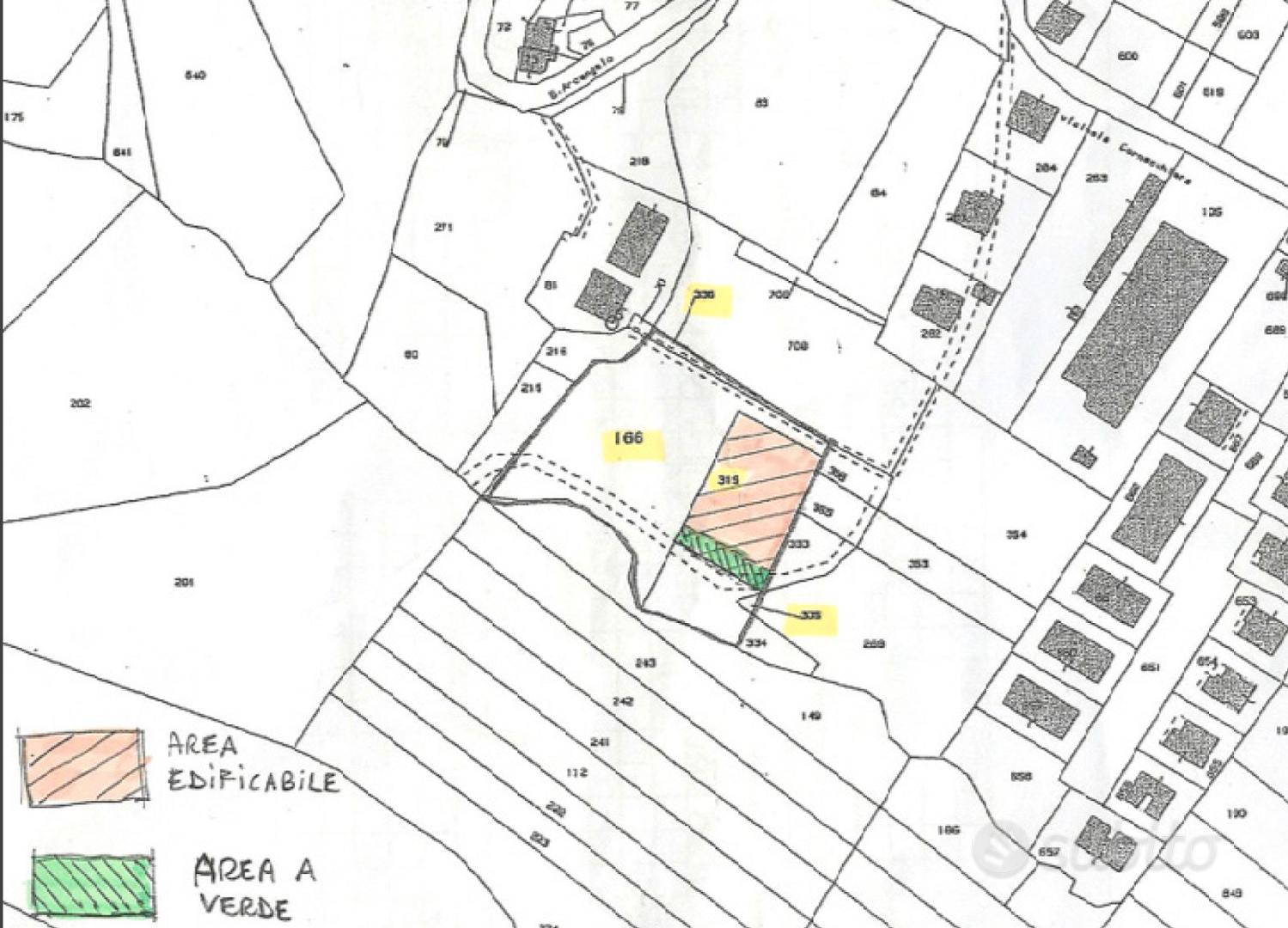 TERRENO EDIFICABILE a BORGHI - Vista 3
