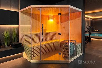 SAUNA FINLANDESE CROMOTERAPIA