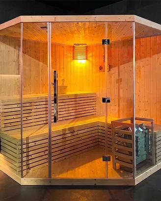 SAUNA FINLANDESE CROMOTERAPIA