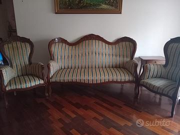 divano+poltrone Luigi Filippo 