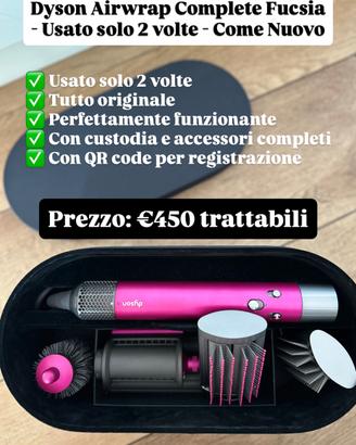 💨 Dyson Airwrap Complete Fucsia