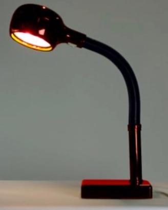 Lampada da tavolo Space Age anni 60 originale