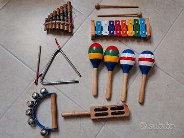 Set strumenti musicali per bambini 
