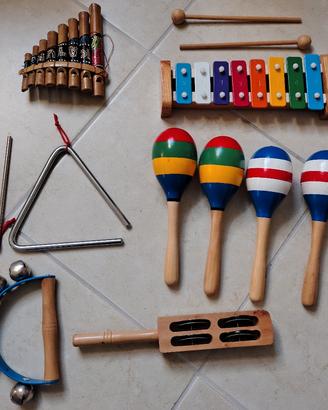 Set strumenti musicali per bambini 