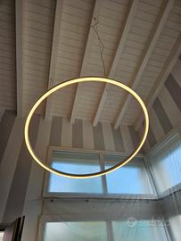 Lampadario led circolare diametro 150 cm