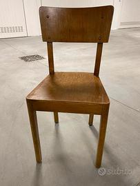 Sedia in legno DA RESTAURARE