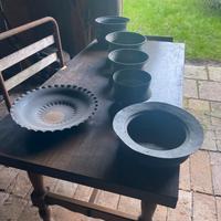 Vasi in rame portafiori