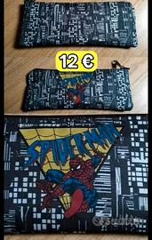 Astuccio spiderman e zaino Invicta vintage