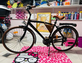 Bici unisex uomo donna CASADEI vintage nera marron