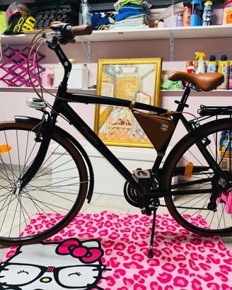 Bici unisex uomo donna CASADEI vintage nera marron