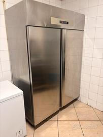 Frigo doppia anta accaio inox professionale