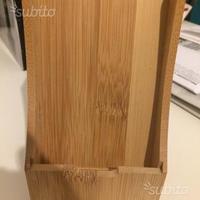 Ikea supporto cellulare in bamboo