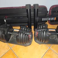 pesi regolabili + panca regolabile 