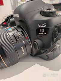 Canon 5d con 85mm 1.8 