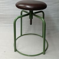 Sgabello industriale vintage anni 70