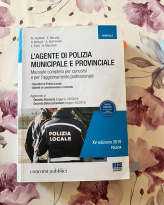 Manuale per concorsi polizia municipale e provinci