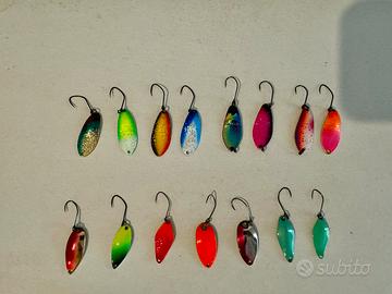 Lotto spoon Trout Area - pesca spinning