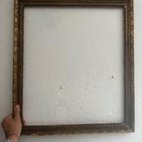 Antica cornice 800 d’oro zecchino dorata a mano