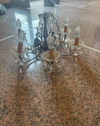 lampadario con pendaglio