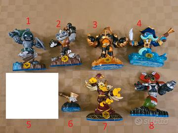 wii personaggi skylanders-giochi- portali