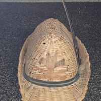 pezzo Unico cappello di Alpino in paglia intreccia