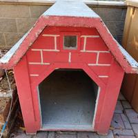 cuccia cane in cemento 