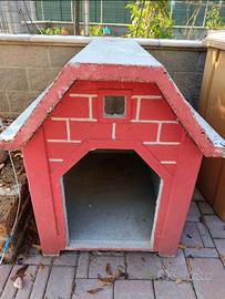 cuccia cane in cemento 