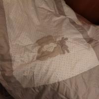 trapunta paracolpi e borsa per lettino 