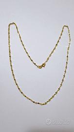 Collana marinara light in oro giallo 18kt 750